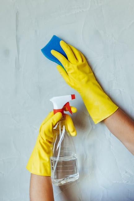 A person is performing surface cleaning on a beige, textured fabric car seat using a handheld upholstery cleaning device with a transparent cleaning head, which is emitting a focused stream of cleaning solution or steam. The device is connected by a hose to a power source, and the person's hand is steadying it while cleaning a slightly stained area of the seat. The background shows a clean, well-lit indoor environment, highlighting the process of deep cleaning and stain removal in a domestic or vehicle setting; the scene emphasizes hygiene and maintenance practices by Ealing Carpet Cleaning as part of surface sanitisation and upholstery cleaning services.